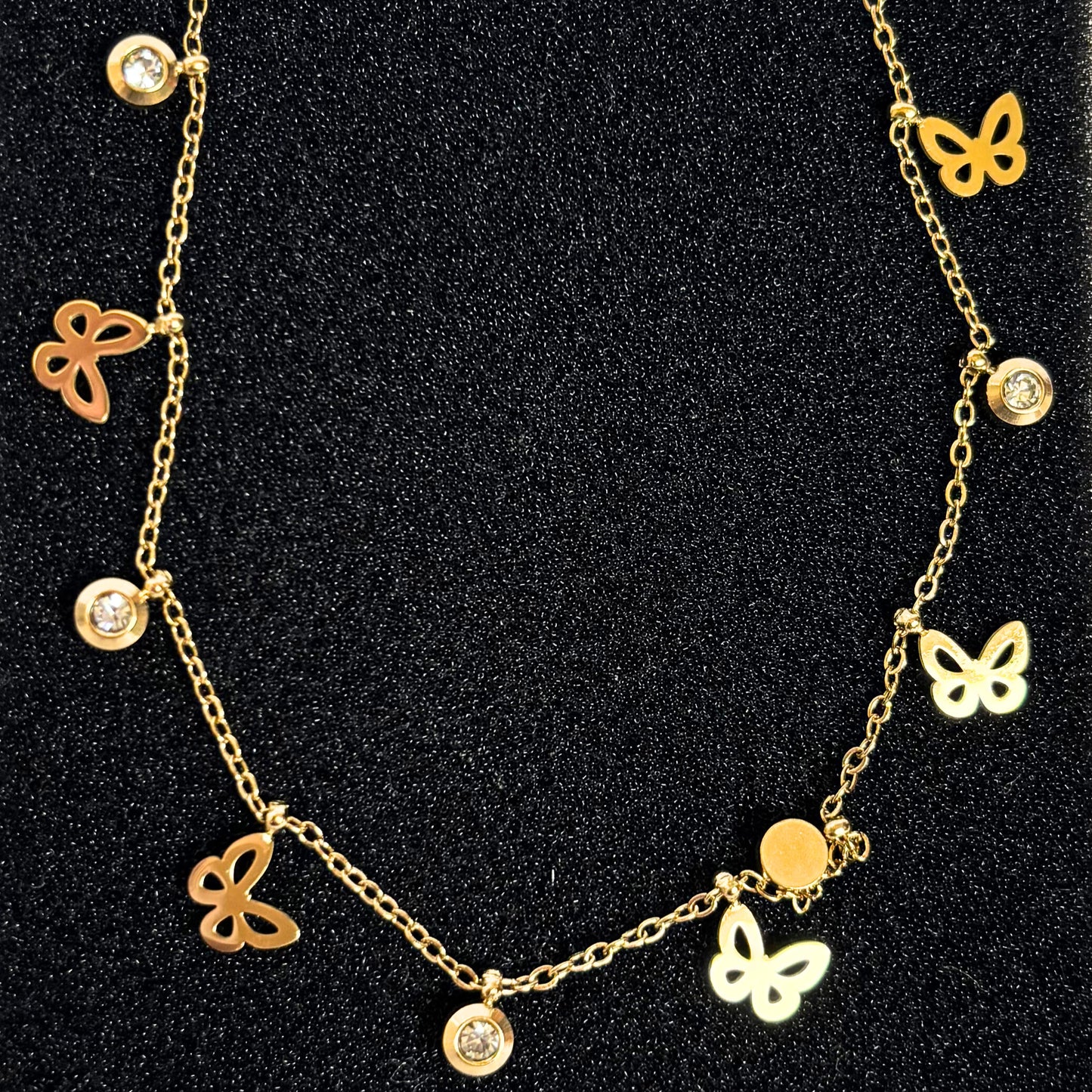 Butterfly Diamond Necklace