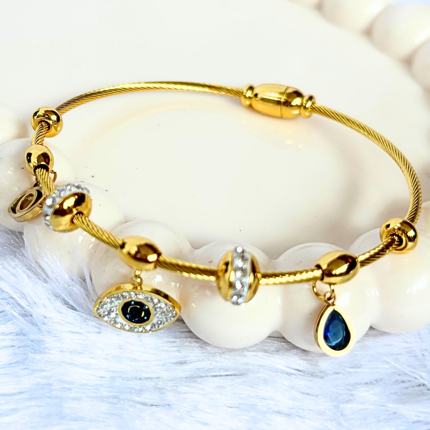 Evil Eye Diamond Bracelet