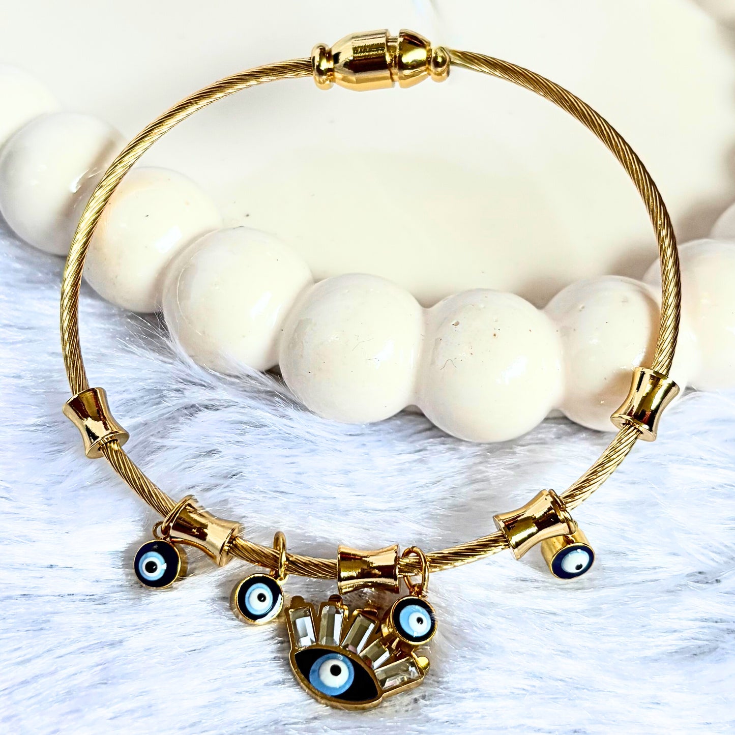 Multiple Evil Eye Bracelet