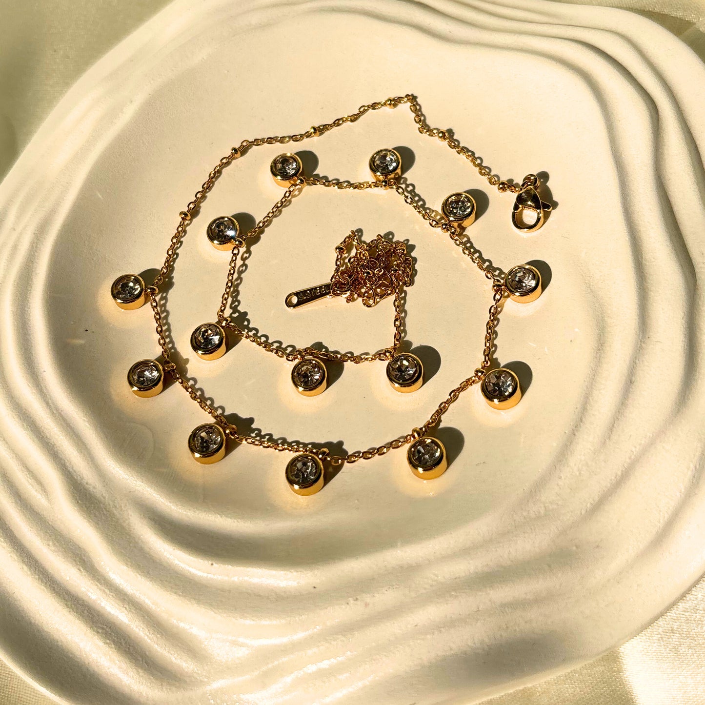 Round Diamond Necklace