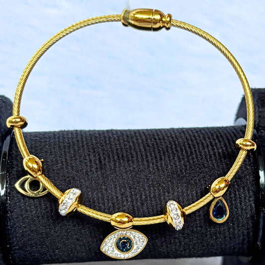 Evil Eye Diamond Bracelet