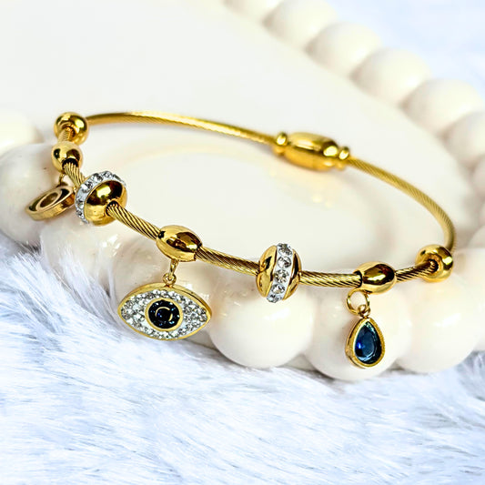 Evil Eye Diamond Bracelet