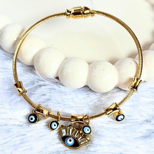 Multiple Evil Eye Bracelet