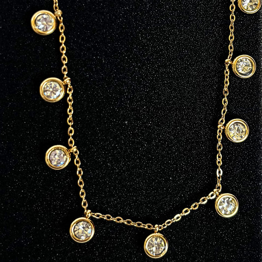 Round Diamond Necklace