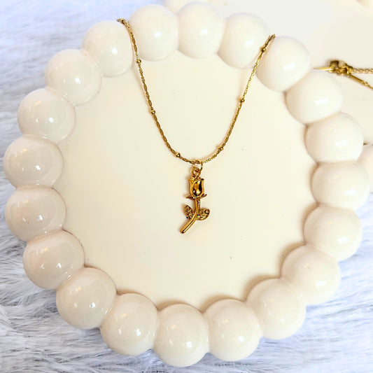 Baby Rose Necklace