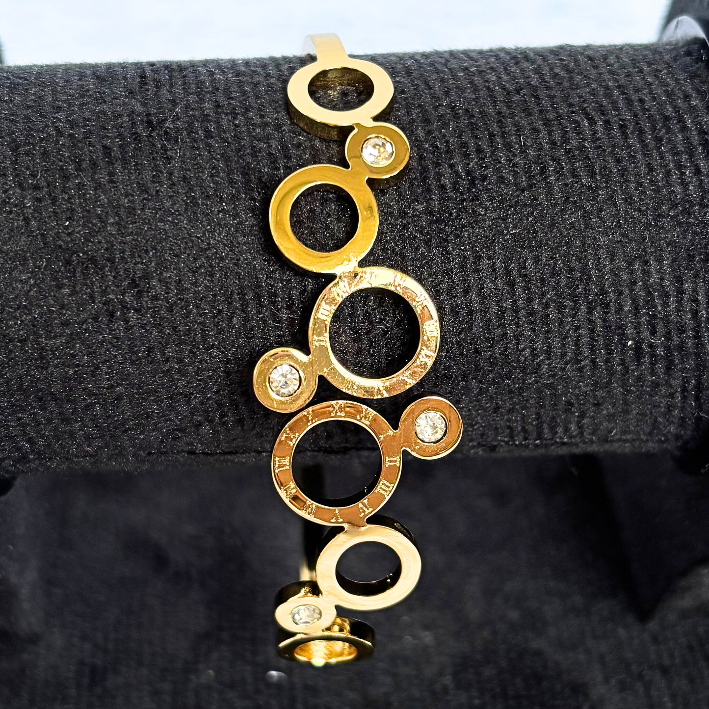 Diamond Loop Bracelet