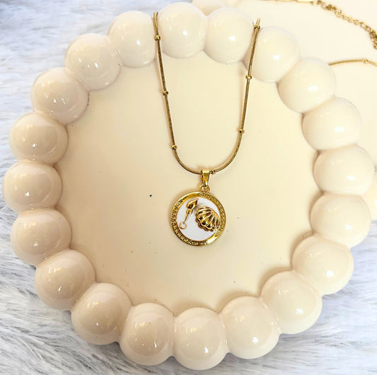 White Shell Necklace